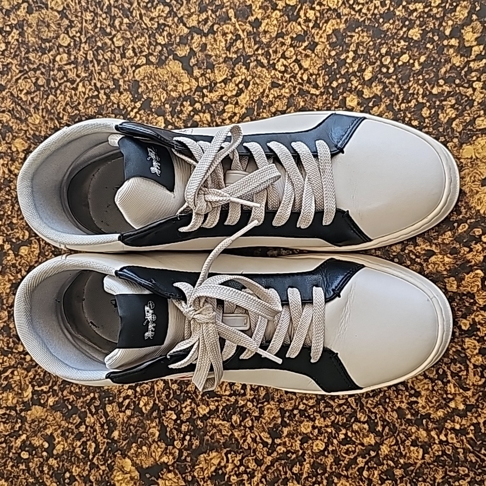 Disney X Coach Clip High Top Sneaker With Cruella Motif US Size 11B - Picture 5 of 12